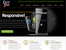 Tablet Screenshot of electricsilk.com